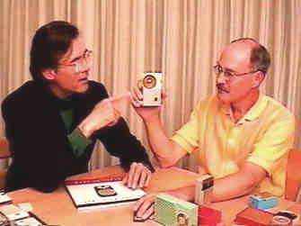 See the classic 'My Favorite Transistor Radios' videos with Roger Handy and Eric Wrobbel. Filmed in the mid '90s just after the release of Roger Handy's book 'Made in Japan: Transistor Radios of the '50s and '60s.' Each video shows more than 100 of the most remarkable radios up close and in full detail. With commentary by the hosts and accompanying items like original boxes, batteries, accessories, and stylish '50s-era atomic age pop-culture treats. http://www.collectornet.net/books/videos.htm