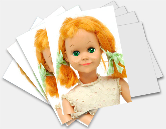 Note cards, greeting cards featuring Brikette and other classic antique and collectible dolls at http://www.collectornet.net/cards/dolls/