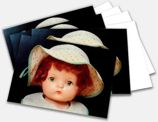 Note cards featuring Patsy Joan and other classic antique and collectible dolls at http://www.collectornet.net/cards/dolls/