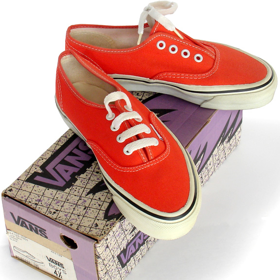 Vintage American-made Vans shoes for sale at http://www.collectornet.net/shoes