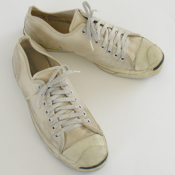 Vintage American-made Converse Jack Purcell shoes for sale at http://www.collectornet.net/shoes