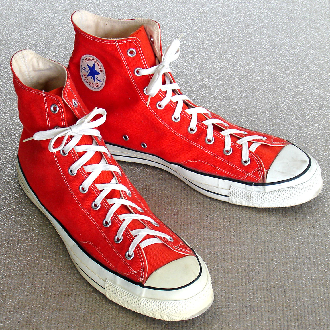 Huge, size 16 Vintage American-made Converse All Star Chuck Taylor shoes for sale at http://www.collectornet.net/shoes